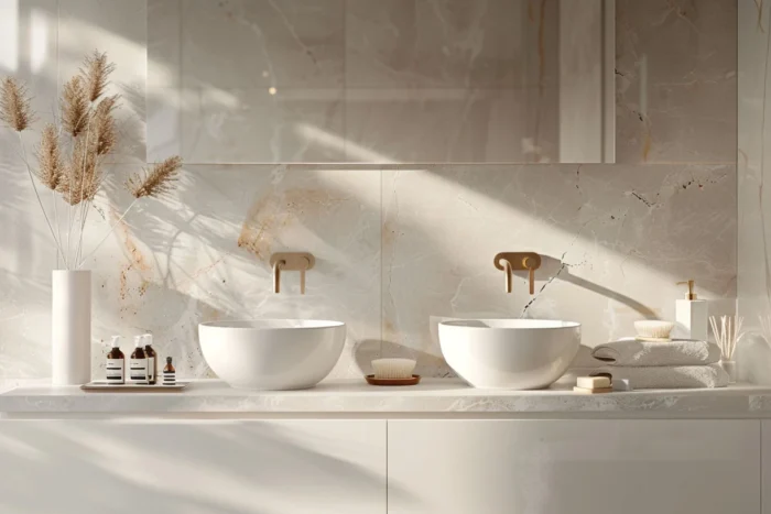Double Washbasin