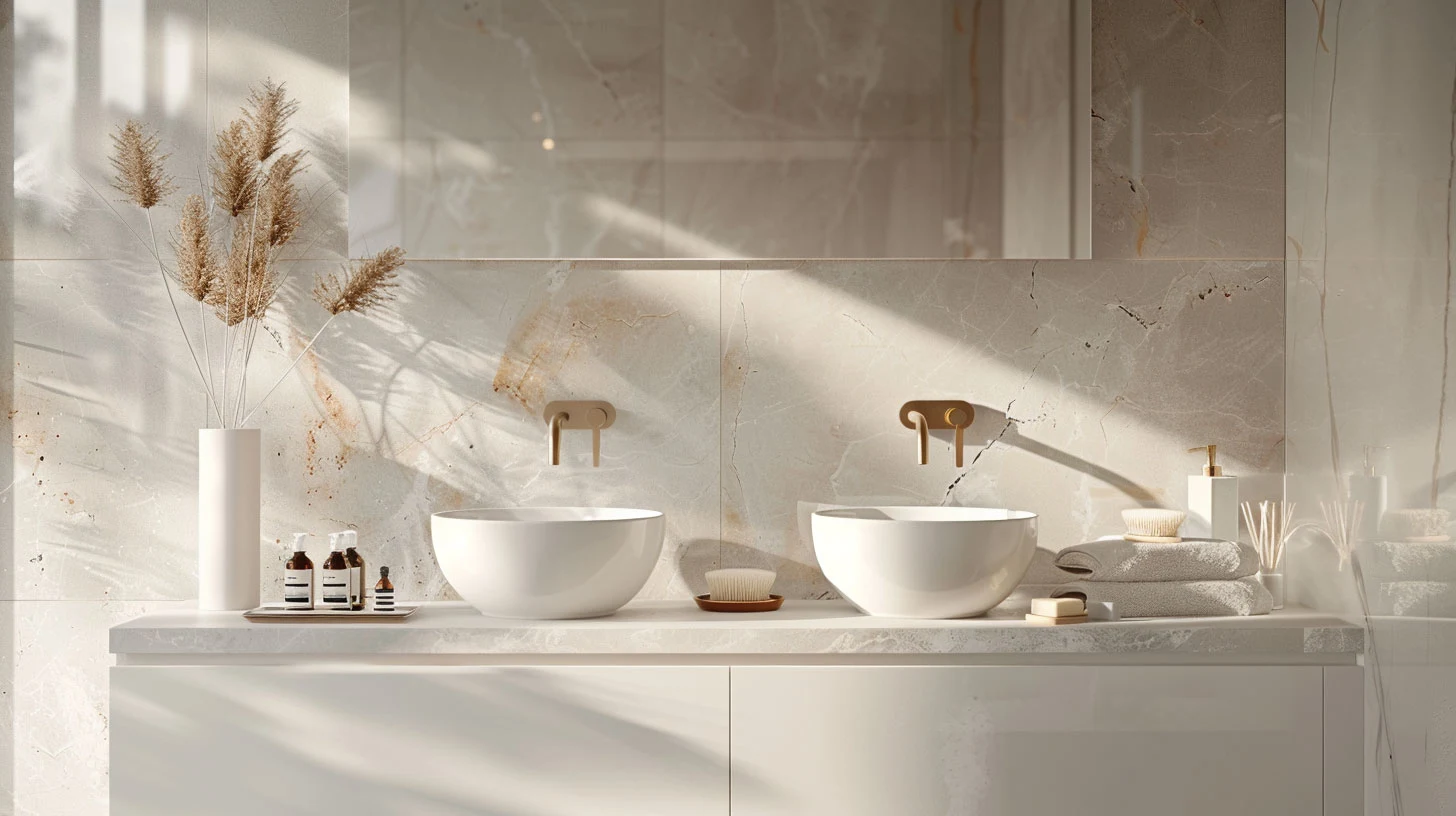 Double Washbasin